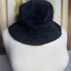 Kangol Black Bucket Hat